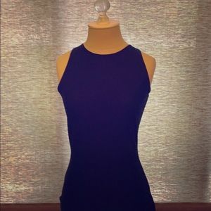 Missguided Navy Sleeveless Dress Size 6